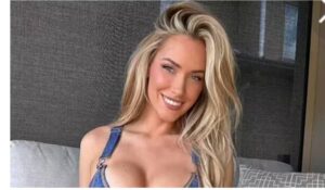 Paige Spiranac devours 6 hot dogs in 10 minutes for American tradition