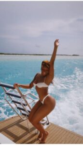 Travis Kelce's ex Kayla Nicole is slammed for latest swimsuit photo - as fans all say the same thing