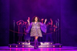 Casey Donovan stars as Deloris Van Cartier in Sister Act the musical, in a role made famous by Whoopi Goldberg