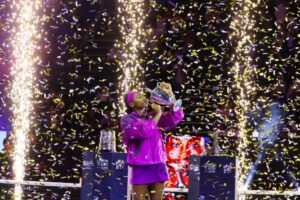 Gauff Fights Back To Win WTA Title....Read more 