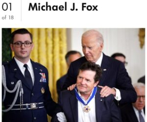 Michael J. Fox, Denzel Washington, Hillary Clinton and More Earn Medal of Freedom Honors from Joe Biden: See the Photos