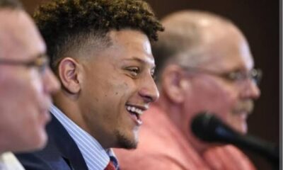 Patrick Mahomes shares his secrets to standing on the podium