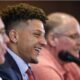 Patrick Mahomes shares his secrets to standing on the podium