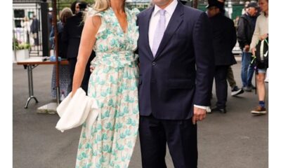 Princess Kate's parents Carole and Michael Middleton join the Tindalls on Day 10 of Wimbledon