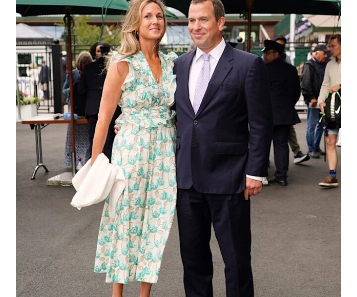 Princess Kate's parents Carole and Michael Middleton join the Tindalls on Day 10 of Wimbledon