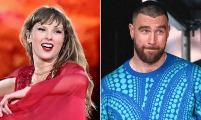 Travis Kelce Heads Backstage as Taylor Swift Sings 'Karma Is the Guy on the Chiefs' During Amsterdam Show