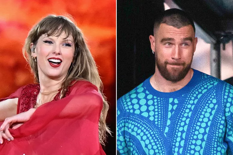 Travis Kelce Heads Backstage as Taylor Swift Sings 'Karma Is the Guy on the Chiefs' During Amsterdam Show